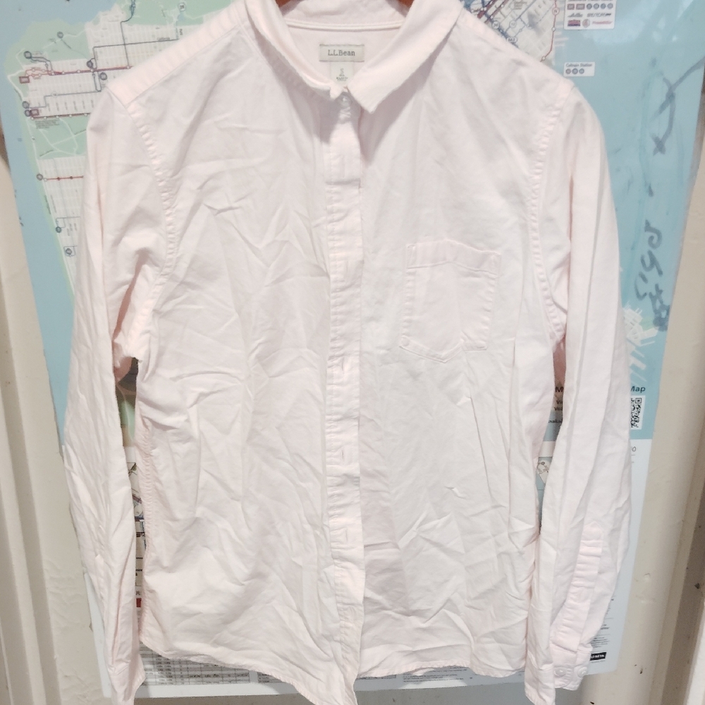 L.L. Bean Women's Pink Shirt